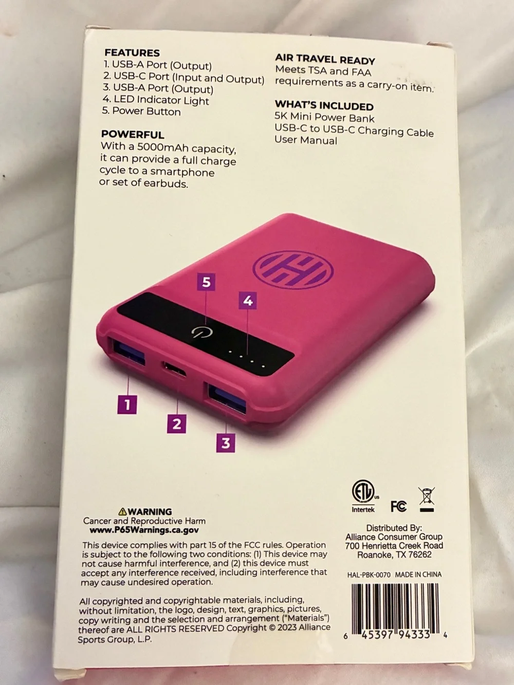 Halo compact 000mah